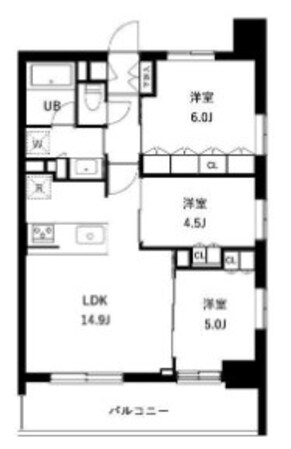 アーバンパーク立石の物件間取画像